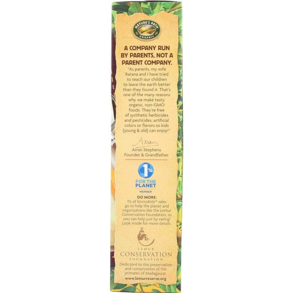 Natures Path Envirokidz Organic Leapin' Lemurs Peanut Butter and Chocolate Cereal, 10 oz