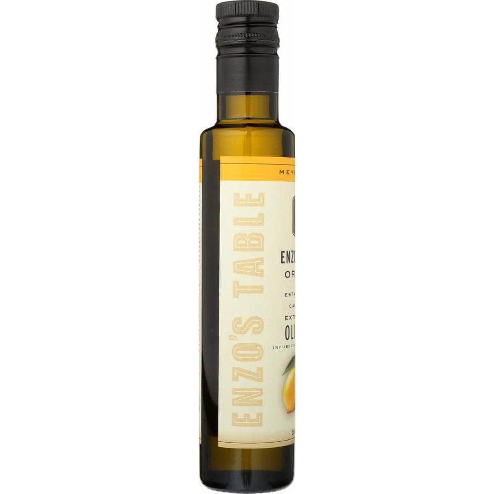 Enzos Table Organic Enzo Olive Oil Co Meyer Lemon Infused Organic Extra Virgin Olive Oil, 250 ml