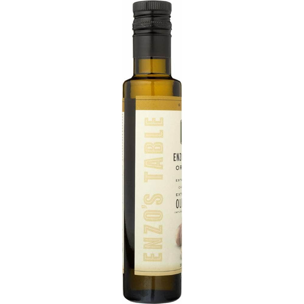 ENZOS TABLE ORGANIC Enzo'S Table Organic Extra Virgin Olive Oil - Garlic Infused, 250 Ml