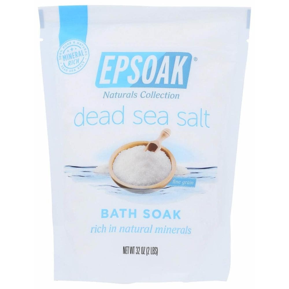 EPSOAK Bath & Body > Bath Products EPSOAK: Dead Sea Salt Fine Bath Soak, 2 lb