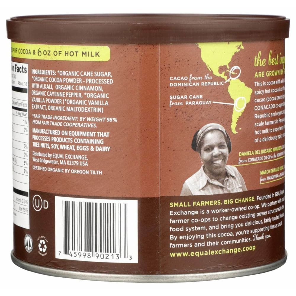 EQUAL EXCHANGE Equal Exchange Cocoa Mix Hot Spicy Organic, 12 Oz