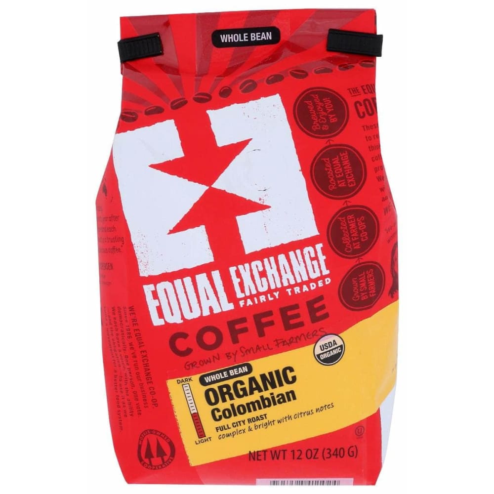 EQUAL EXCHANGE Equal Exchange Coffee Whole Bean Colombian Organic, 12 Oz