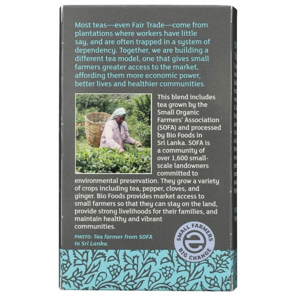 EQUAL EXCHANGE Equal Exchange Earl Grey Tea Organic, 20 Bg