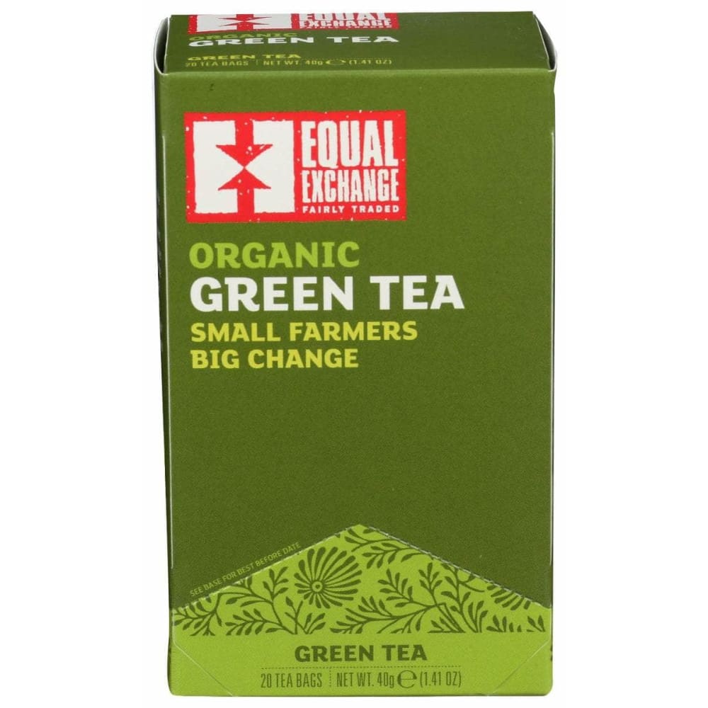 EQUAL EXCHANGE Equal Exchange Green Tea Organic, 20 Bg