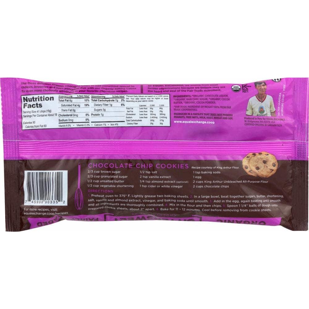 EQUAL EXCHANGE Equal Exchange Organic Bittersweet Chocolate Chips, 10 Oz