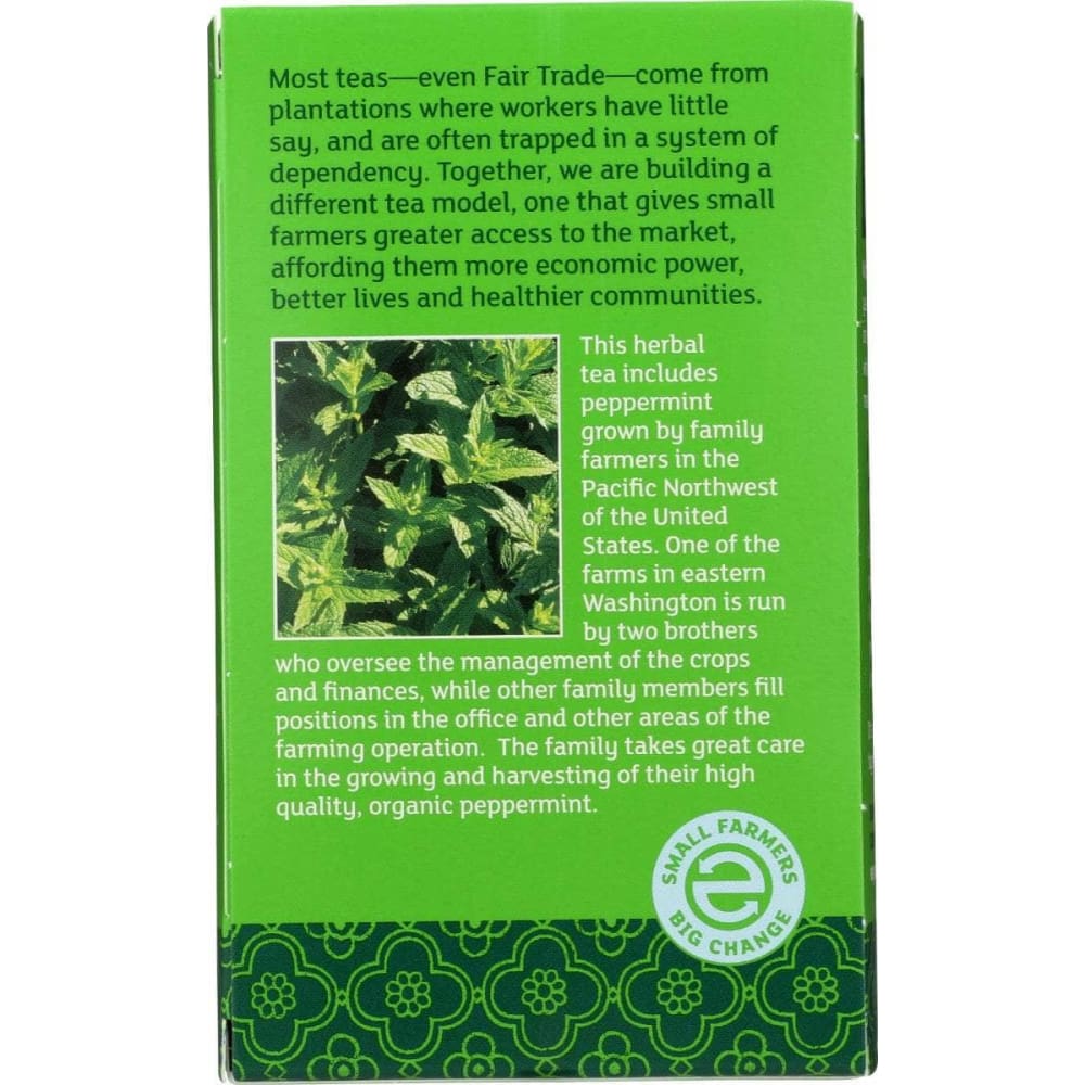 EQUAL EXCHANGE Equal Exchange Tea Peppermint Org, 20 Bg