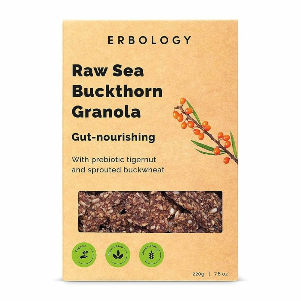 ERBOLOGY Grocery > Snacks > Cookies > Bars Granola & Snack ERBOLOGY Granola Tigernut Sea Bck, 7.8 oz