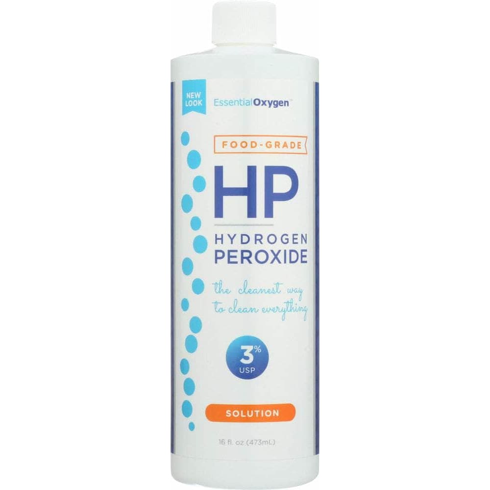 Essential Oxygen Essentialoxygen Hydrogen Peroxide 3% USP, 16 oz