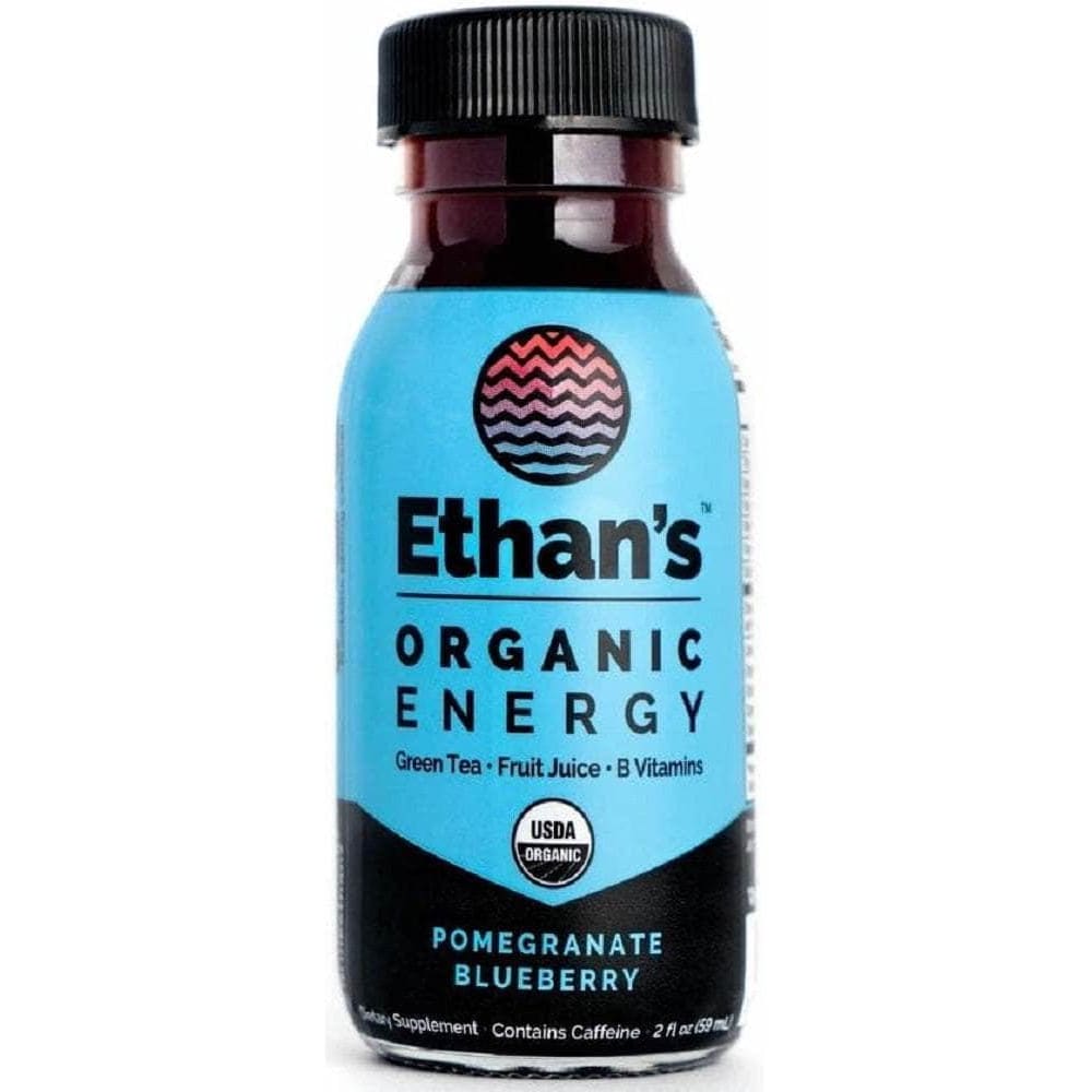 Ethans Ethan'S Pomegranate Blueberry Organic Energy Shot, 2 Fo