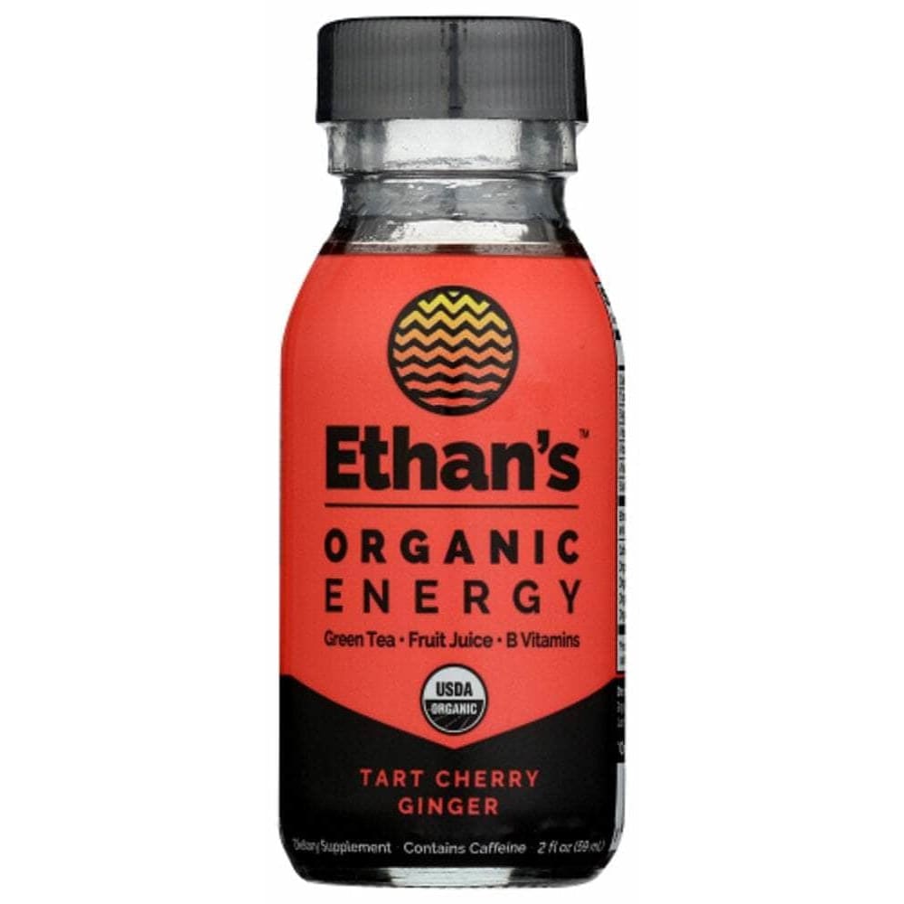 Ethans Ethan'S Tart Cherry Ginger Organic Energy Shot, 2 Fo