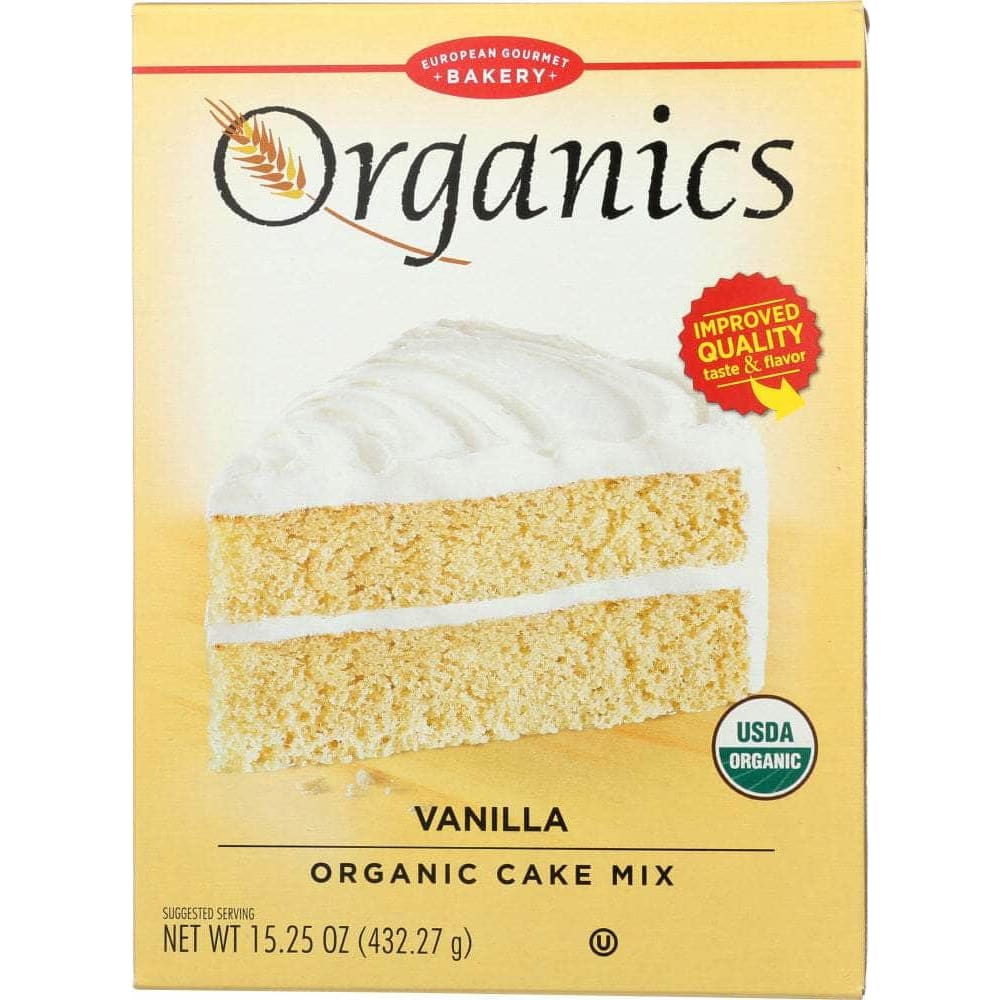 European Gourmet Bakery European Gourmet Bakery Vanilla Organic Cake Mix, 15.25 oz