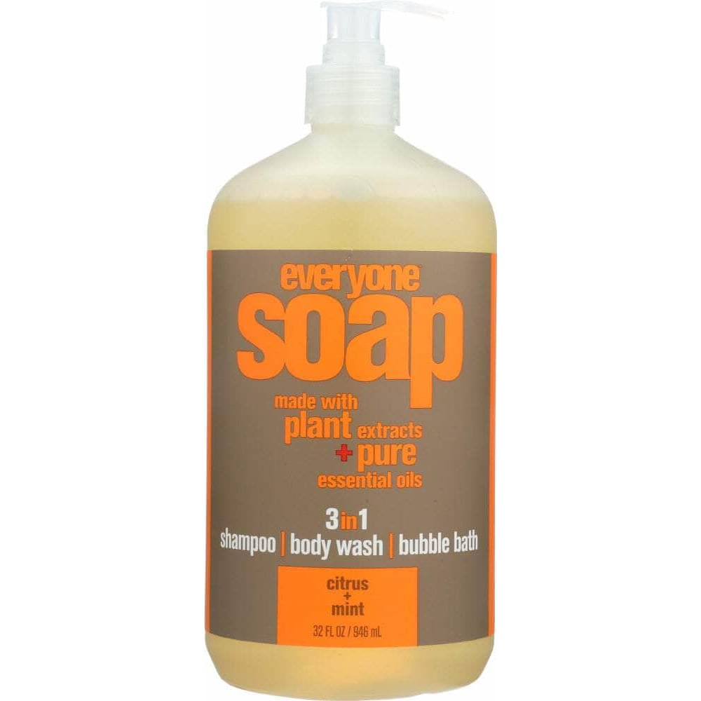 EVERYONE Everyone 3-In-1 Citrus & Mint Soap, 32 Oz