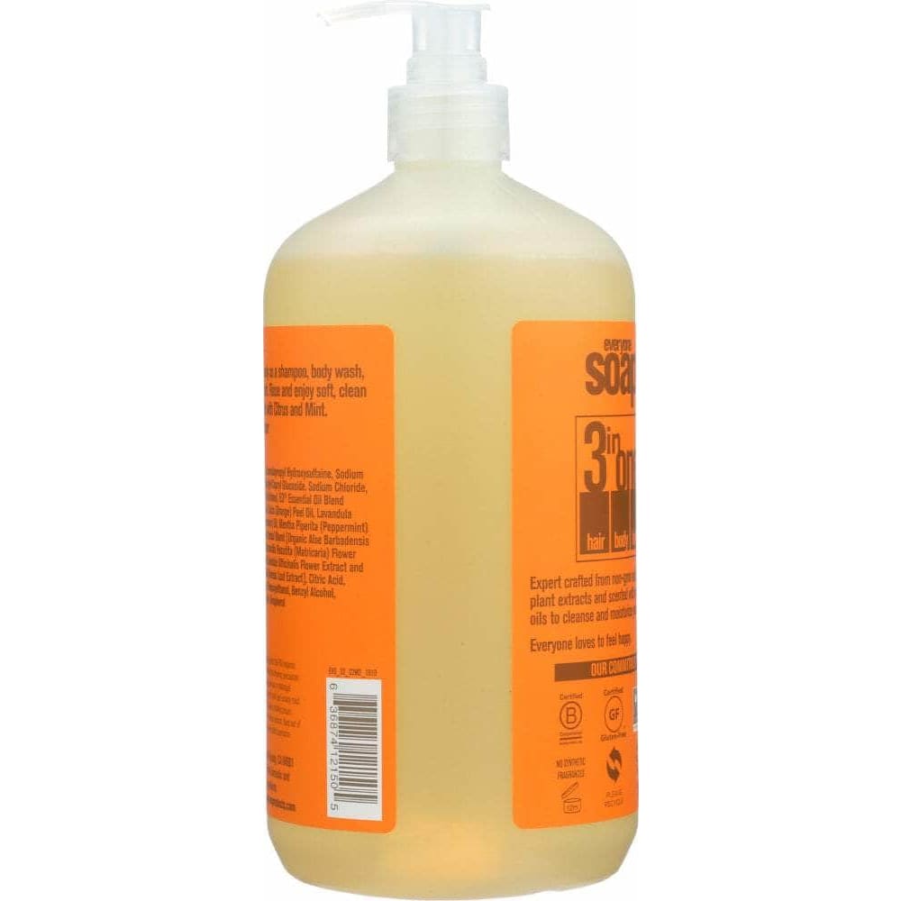 EVERYONE Everyone 3-In-1 Citrus & Mint Soap, 32 Oz