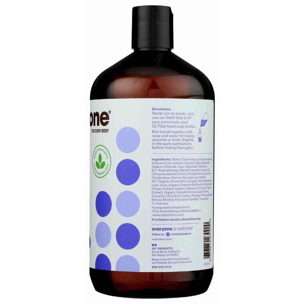 EVERYONE Everyone Lavender Plus Coconut Hand Soap Refill, 32 Oz