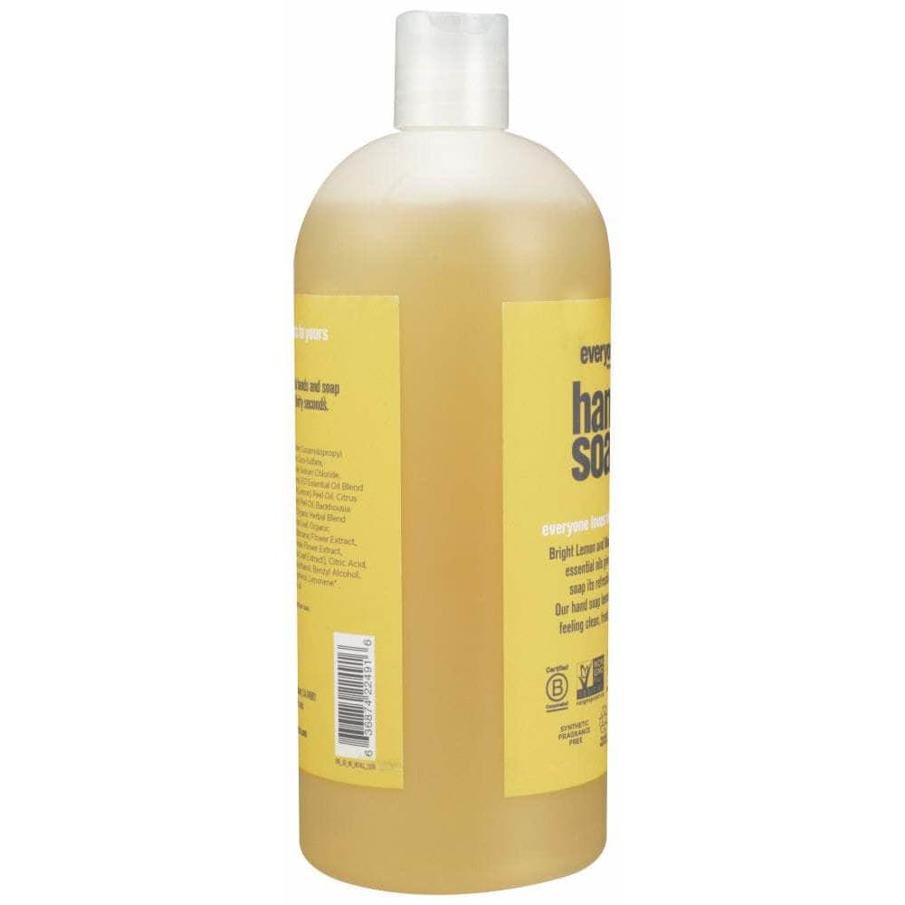 EVERYONE Everyone Meyer Lemon & Mandarin Hand Soap Refill, 32 Oz