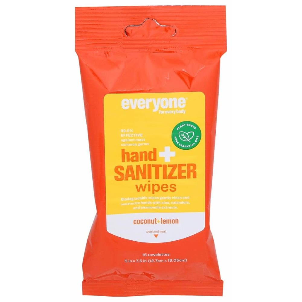 EVERYONE EVERYONE Wipes Santz Ccnut Lemon, 1 ea