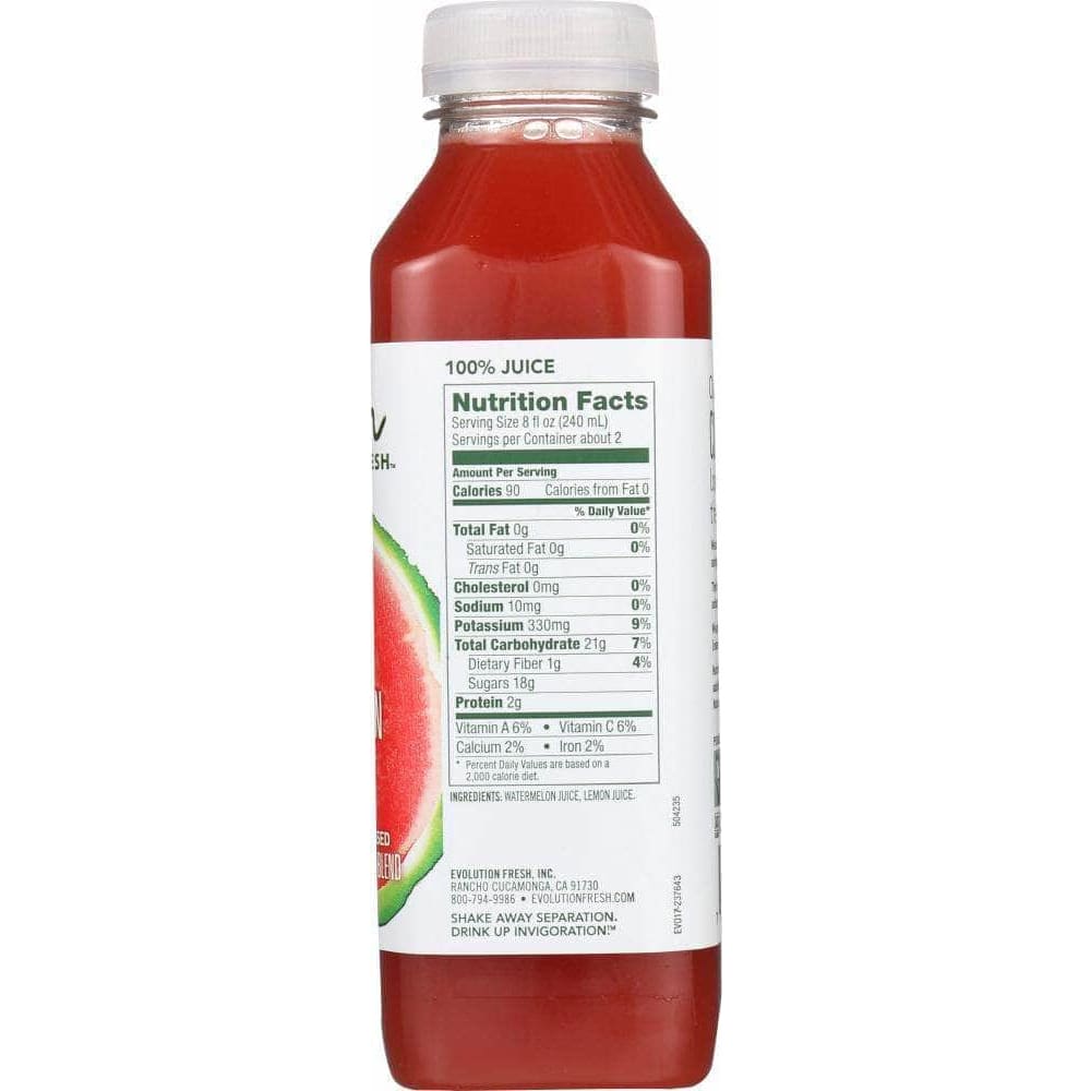 Evolution Fresh Evolution Fresh Cold-Pressed Watermelon, 15 oz