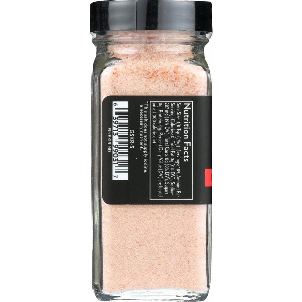 EVOLUTION SALT CO Evolution Salt Co. Gourmet Pink Himalayan Salt Refillable Shaker, 5 Oz