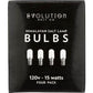 Evolution Salt Co Evolution Salt Himalayan Salt Lamp Bulbs 15 Watts, 4 pack