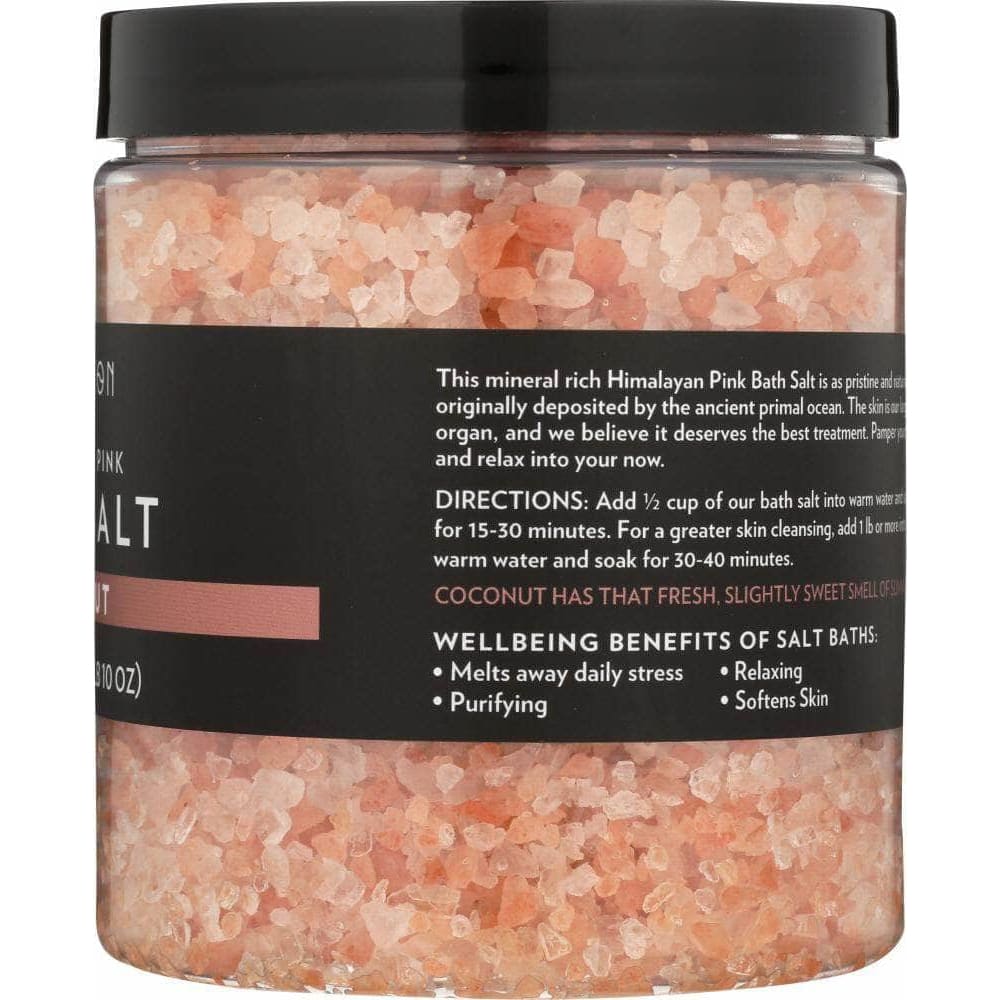 Evolution Salt Co Evolution Salt Himalayan Pink Bath Salt Coarse Coconut, 26 oz