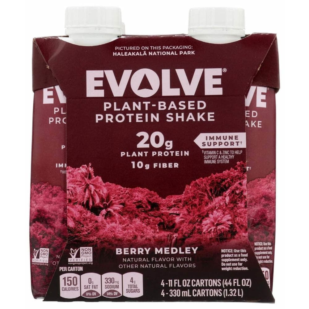 EVOLVE EVOLVE Bev Rtd Prtn Mxd Bry 4Pk, 44 fo