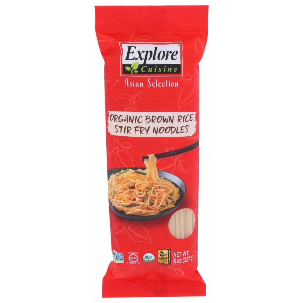 EXPLORE CUISINE Grocery > Meal Ingredients > Noodles & Pasta EXPLORE CUISINE: Organic Brown Rice Stir Fry Noodles, 8 oz