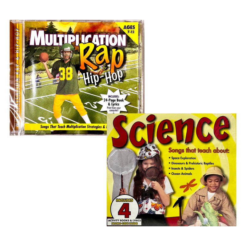 Science & Multiplication Cd Bundle (Pack of 6)