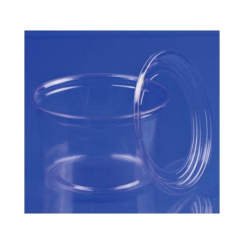 Fabri-Kal Clear (Pet) Recessed Lids 500ct - Misc/Packaging - Fabri-Kal