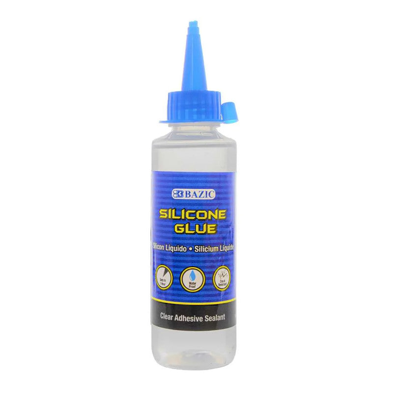 Silicone Glue 3.38 Fl Oz (100 Ml) (Pack of 12)