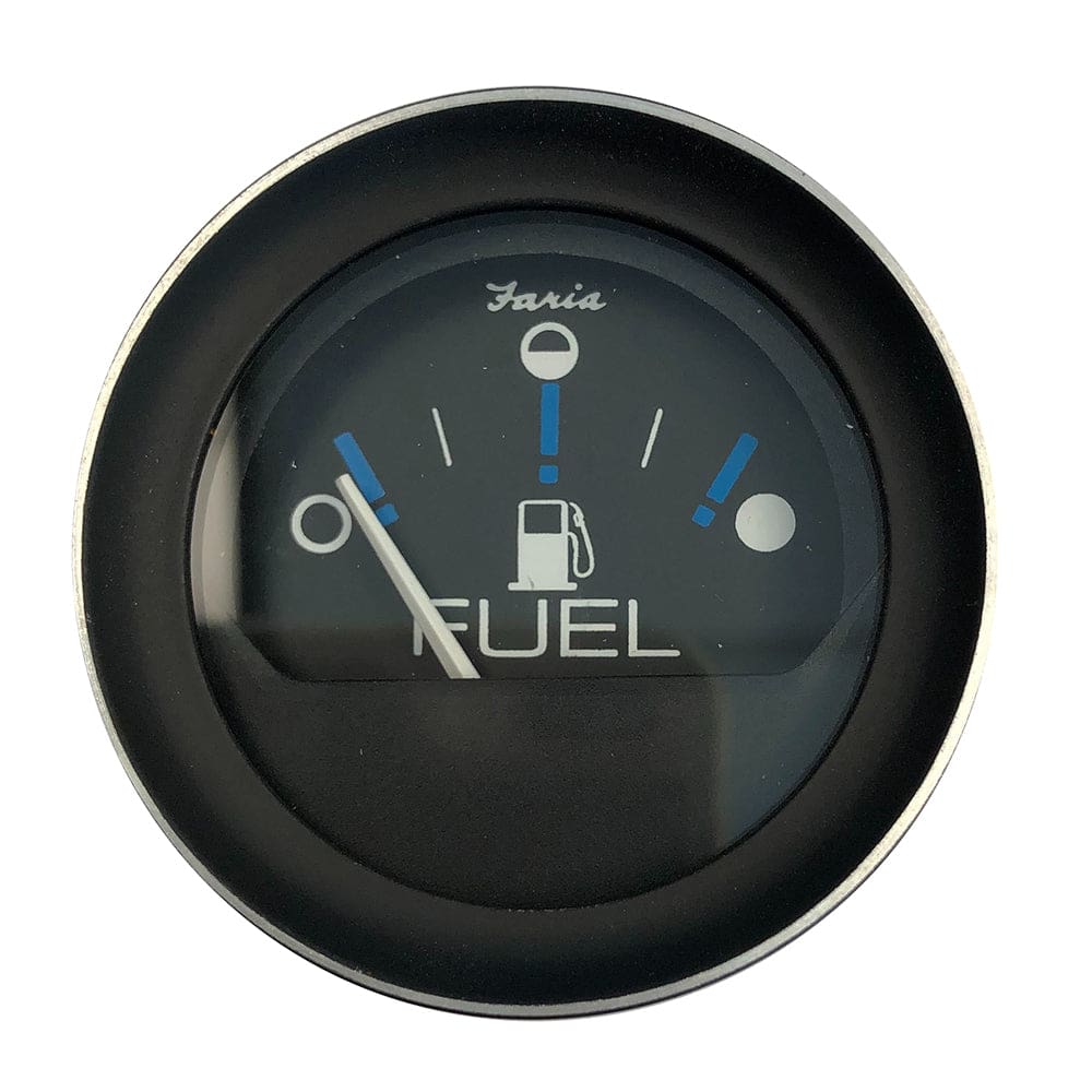 Faria Coral 2 Fuel Level Gauge (Metric) - Marine Navigation & Instruments | Gauges,Boat Outfitting | Gauges - Faria Beede Instruments