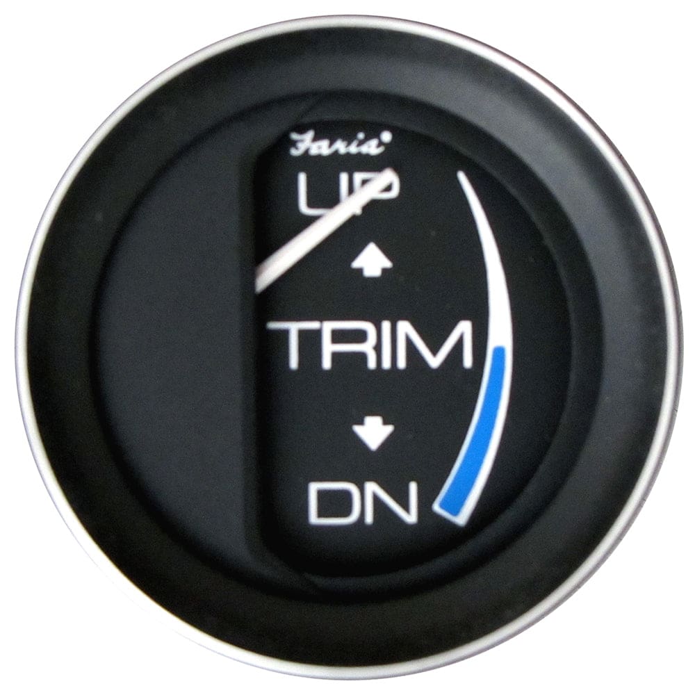 Faria Coral 2 Trim Gauge f/ Suzuki Johnson & Evinrude Outboard - Marine Navigation & Instruments | Gauges,Boat Outfitting | Gauges - Faria