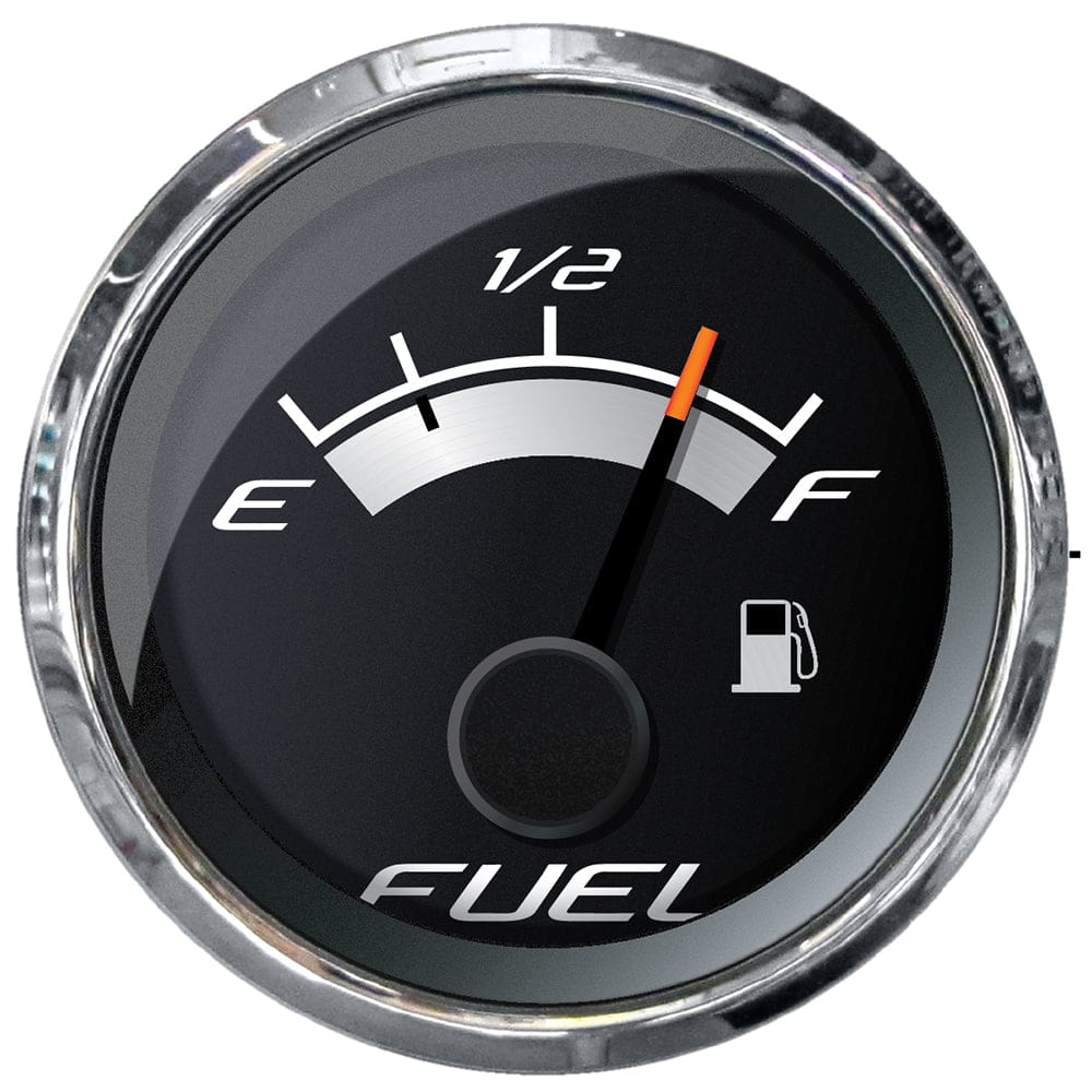 Faria Platinum 2 Fuel Level Gauge (E-1/ 2-F) - Marine Navigation & Instruments | Gauges,Boat Outfitting | Gauges - Faria Beede Instruments