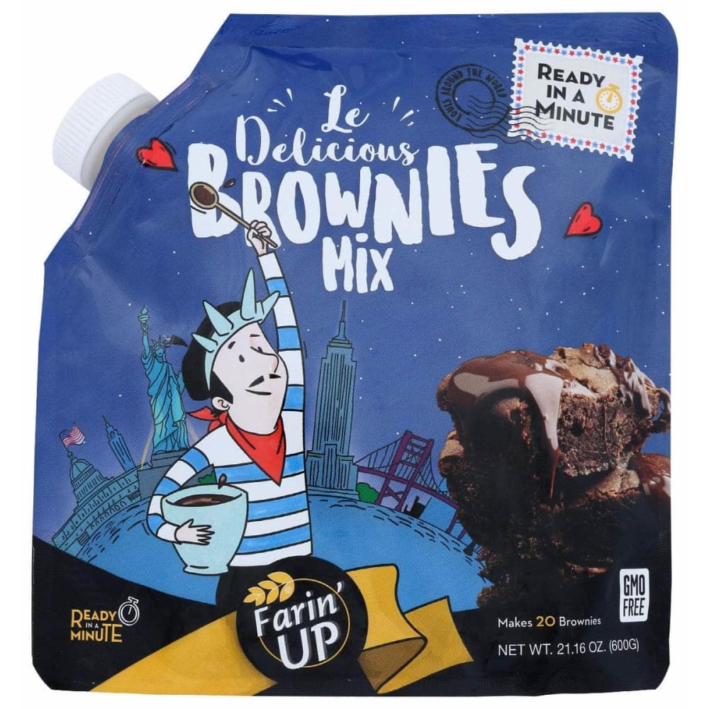 FARINUP Farinup Le Delicious Browinie Mix, 21.16 Oz