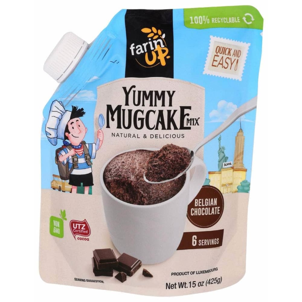 FARINUP Grocery > Cooking & Baking > Baking Ingredients FARINUP Yummy Mug Cake Mix 15 oz