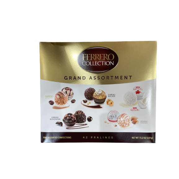 Ferrero Rocher Grand Assortment Candies Collection 25.2 oz. - Ferrero Rocher