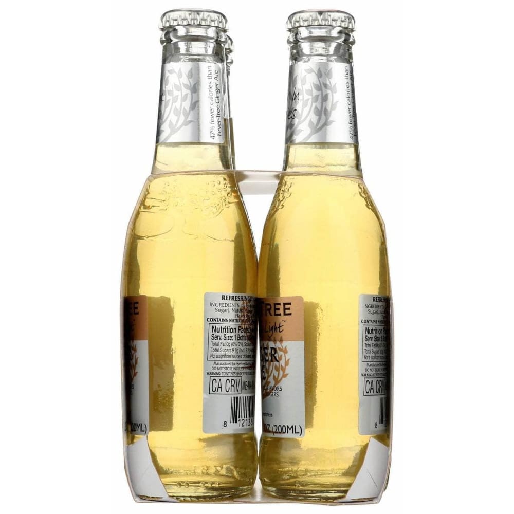 FEVER TREE Fever Tree Refreshingly Light Ginger Ale, 27.2 Fo