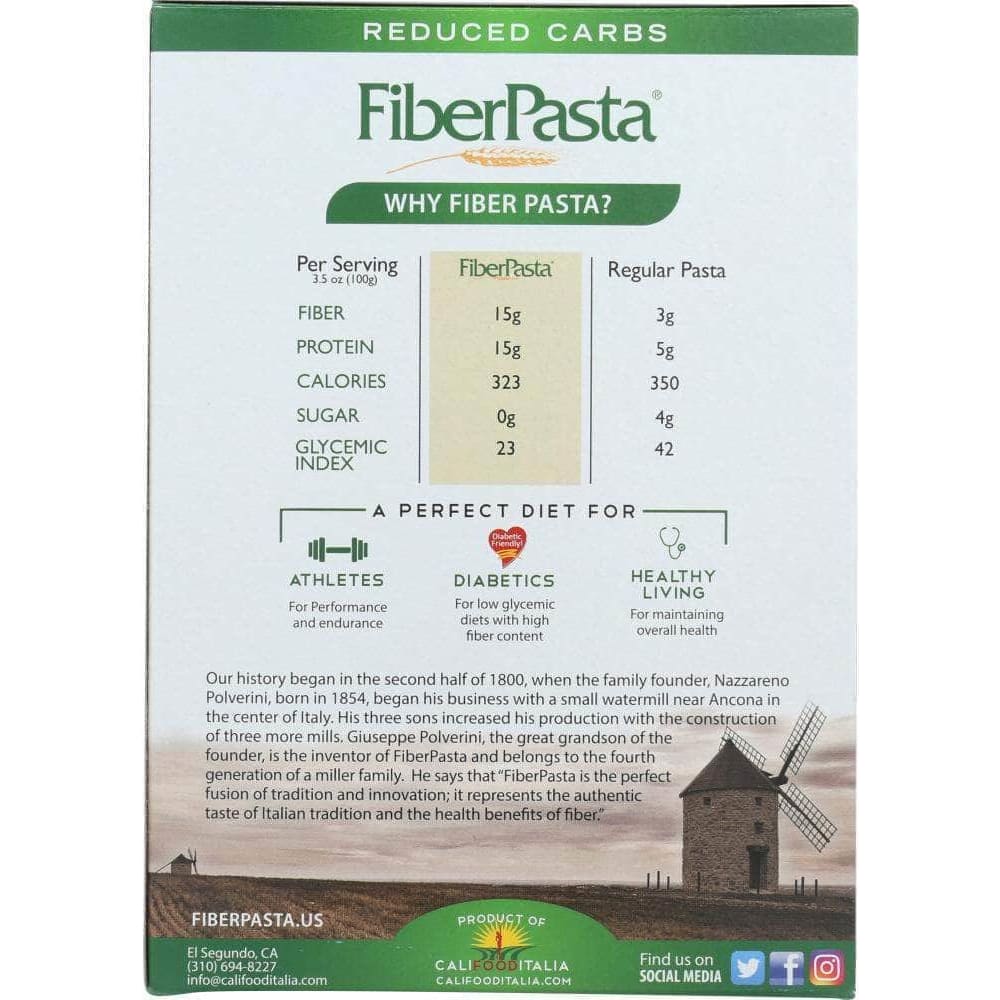 Fiberpasta Fiberpasta Pasta Penne, 10 oz