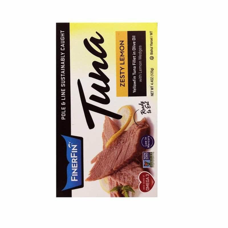 FINERFIN Finerfin Tuna Zesty Lemon, 4.4 Oz