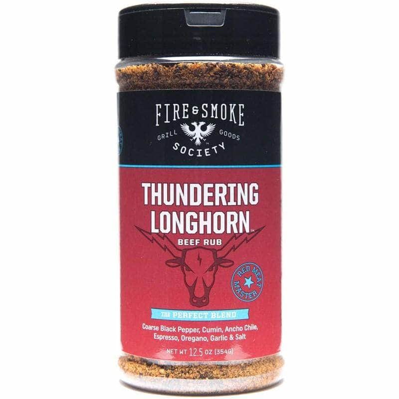 FIRE AND SMOKE Fire And Smoke Rub Thndrng Lnghrn Beef, 16 Oz