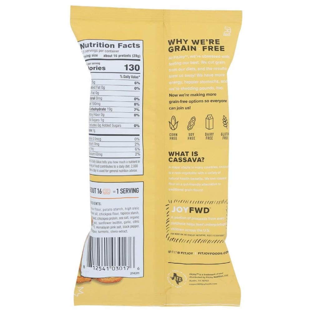 FITJOY Grocery > Snacks > Chips > Pretzels FITJOY: Honey Mustard Pretzel Twists, 4.5 oz