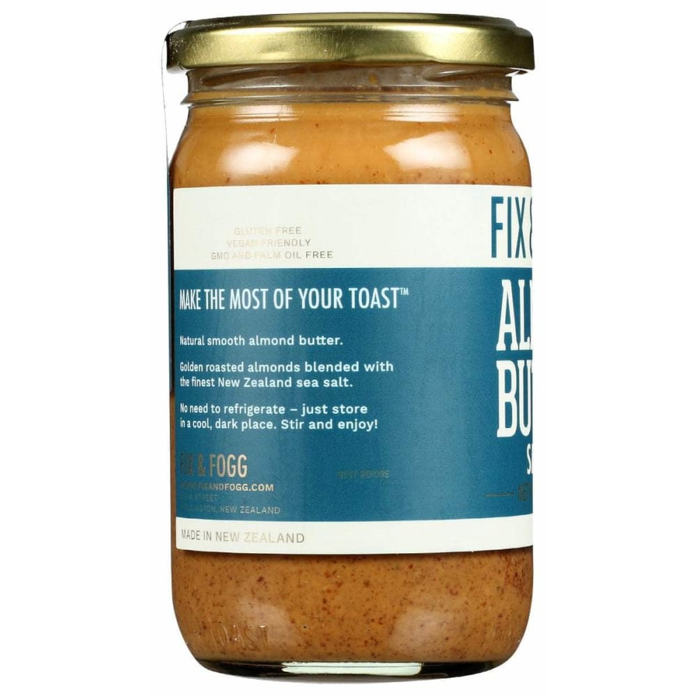 FIX & FOGG Fix & Fogg Almond Butter Smooth, 10 Oz