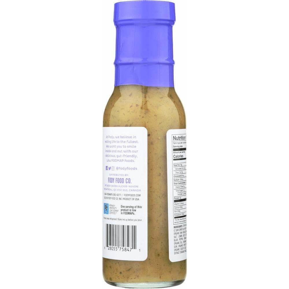 Fody Food Co fl. oz.dy fl. oz.od Co Low fl. oz.DMAP Garden Herb Dressing, 8 fl. oz.