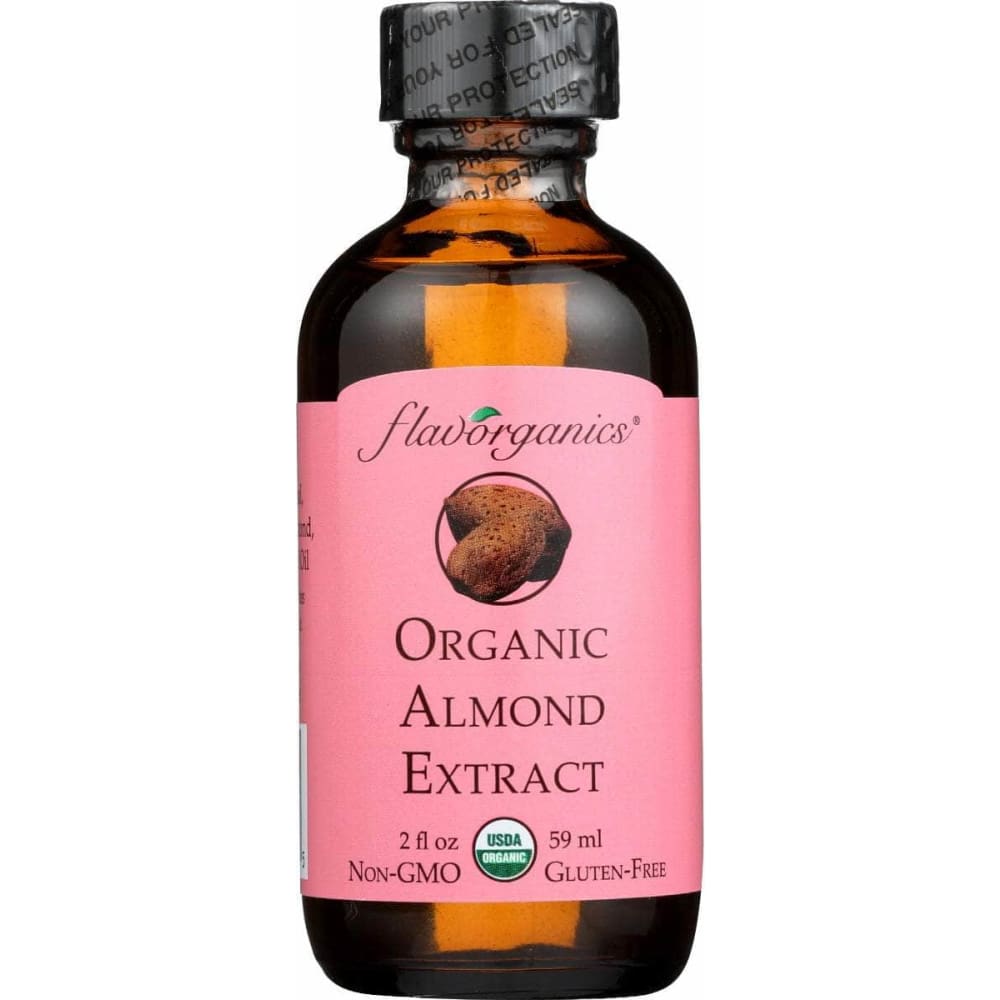 FLAVORGANICS FLAVORGANICS Extract Almond Org, 2 oz