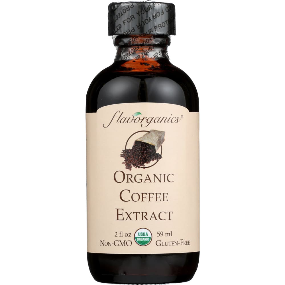 FLAVORGANICS: Organic Coffee Extract 2 oz (Pack of 4) - FLAVORGANICS
