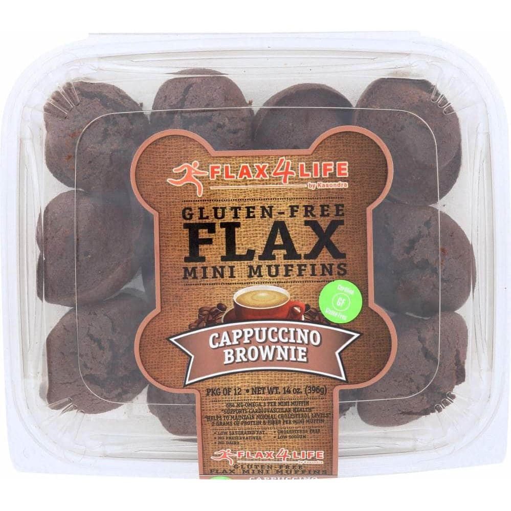 Flax4Life Flax4Life Frozen Cappuccino Brownies Flax Mini Muffins, 14 oz