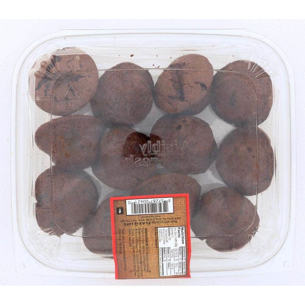 Flax4Life Flax4Life Frozen Dark Cherry Brownies Flax Mini Muffins, 14 oz
