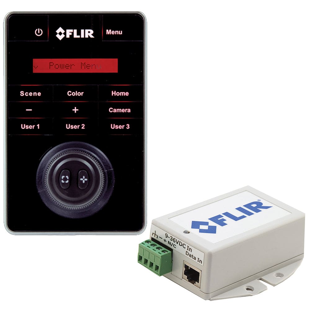 FLIR JCU-2 Joystick Control Unit & POE Injector Kit - Marine Navigation & Instruments | Cameras & Night Vision - FLIR Systems