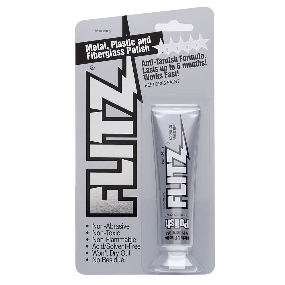 Flitz Polish - Paste - 1.76 oz. Tube (Pack of 3) - Boat Outfitting | Cleaning - Flitz