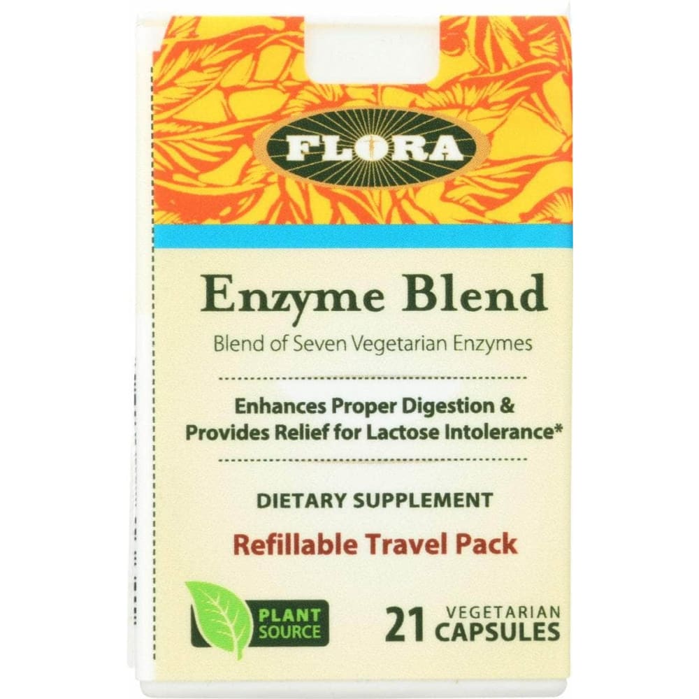 FLORA HEALTH FLORA HEALTH Enzyme Blend Trvl, 21 cp