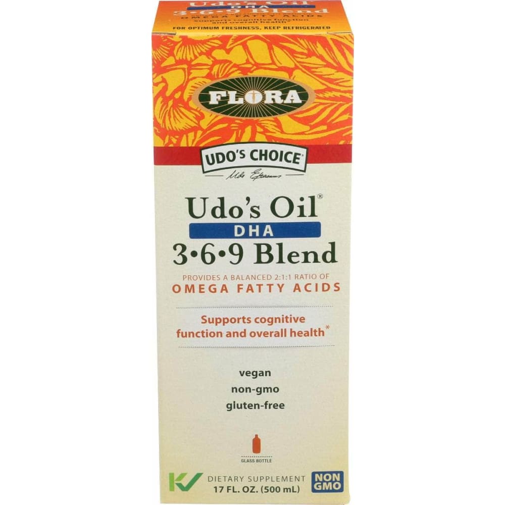 FLORA FLORA HEALTH Udos Oil Dha Blend, 17 oz